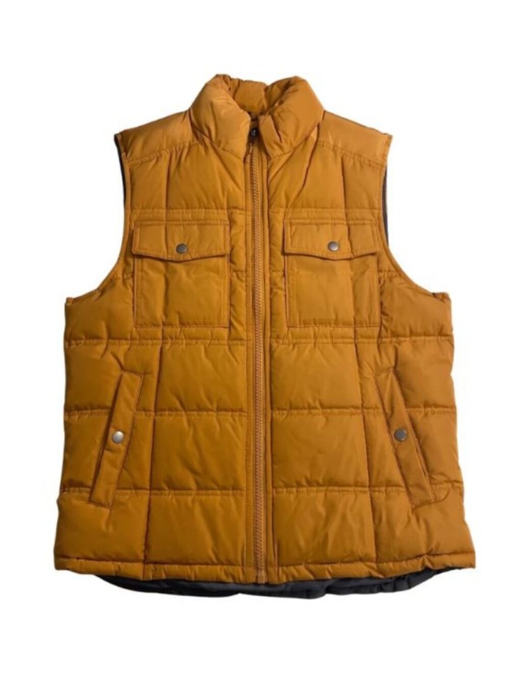 Goodfellow & Co Puffer Vest Mustard Yellow Size M